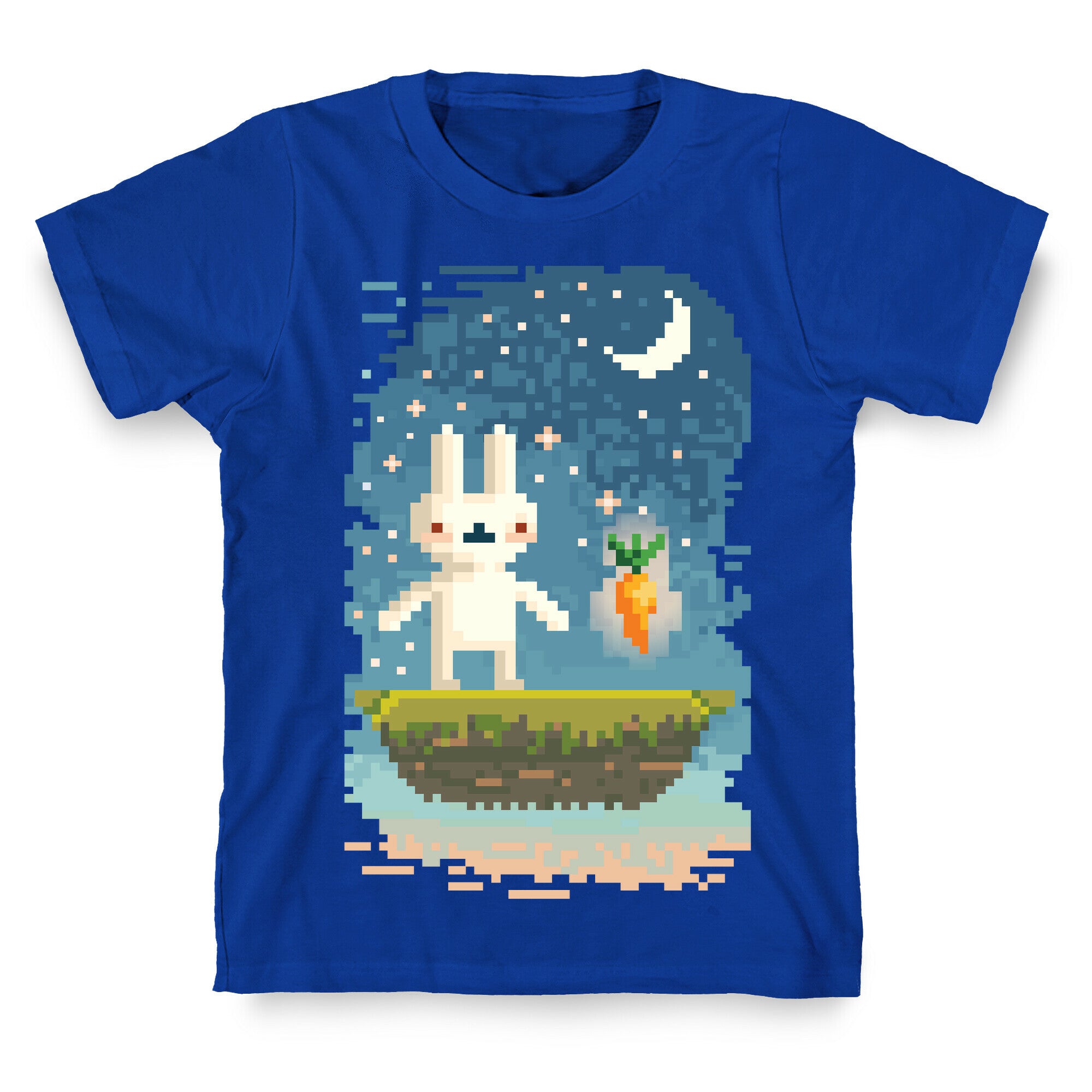 Pixel Bunny and Pixel Carrot T-Shirt